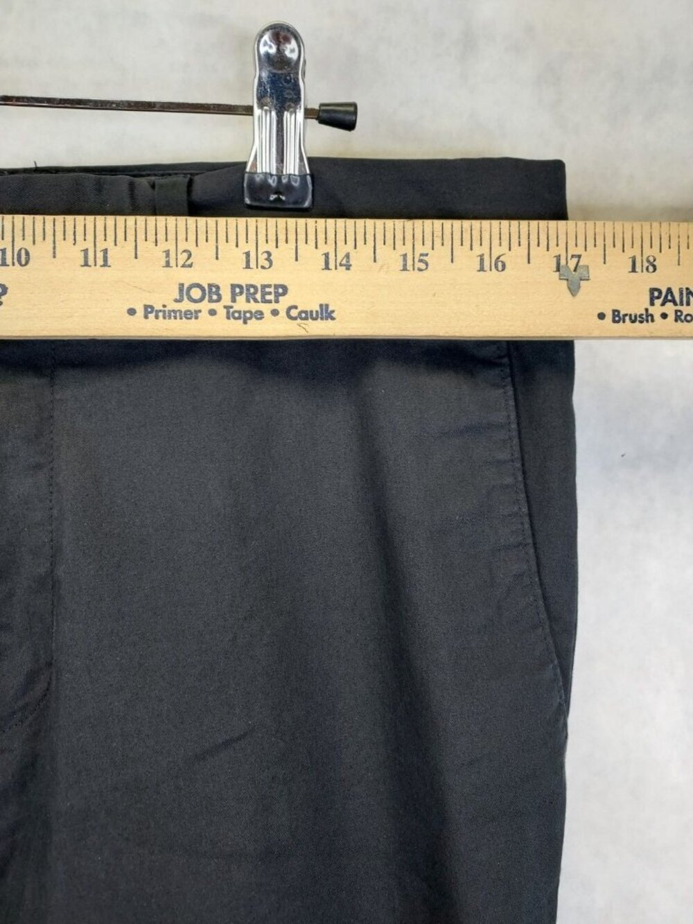Joe Fresh Straight Flex Pants Men's 34x31 Flat Front Black Slacks Stretch Preppy - Picture 11 of 14